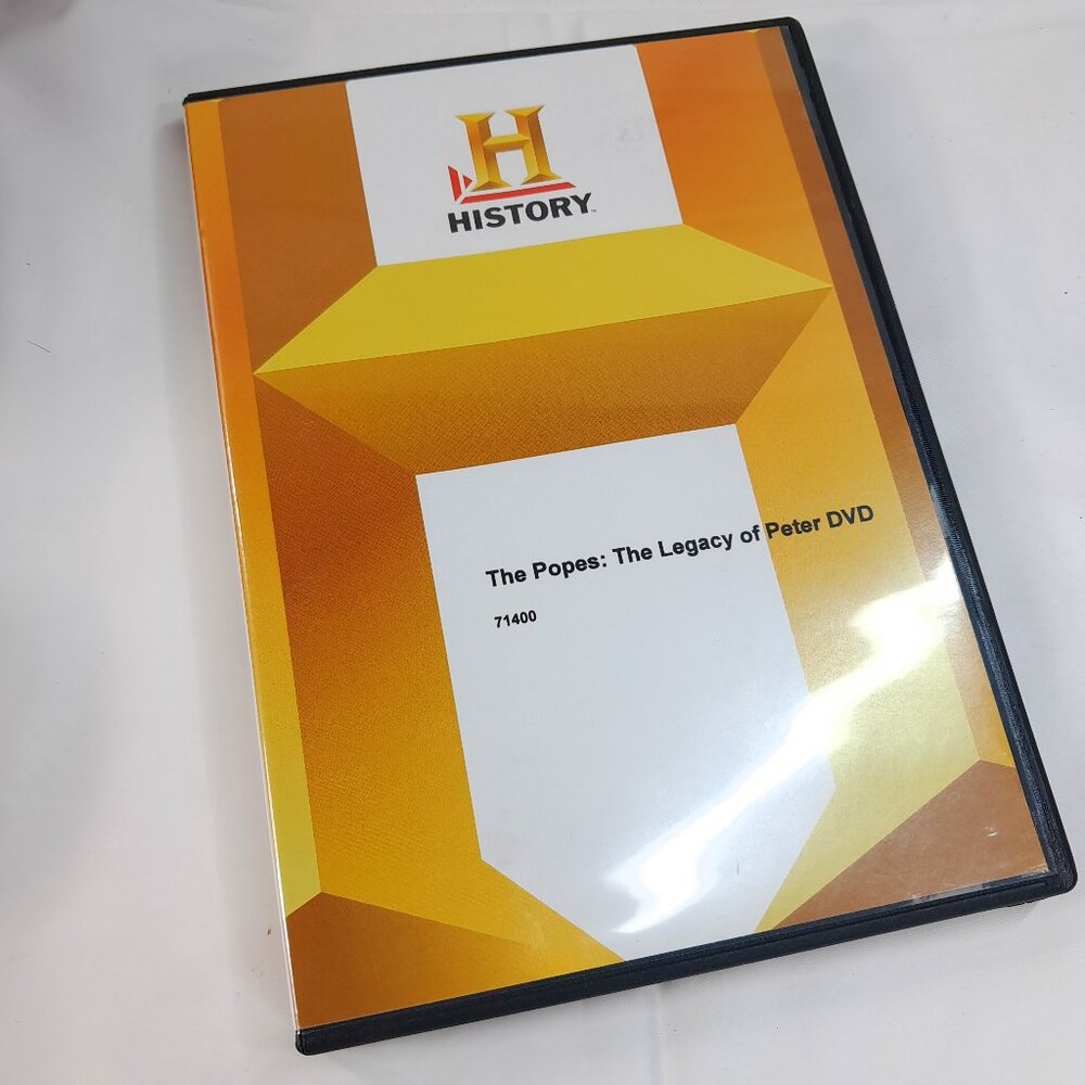 History Channel DVD The popes:‎ The Legacy of Peter 71400 documentary film movie